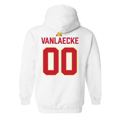 Ferris State - NCAA Football : Brady VanLaecke - 5 years National Champions Hooded Sweatshirt-1