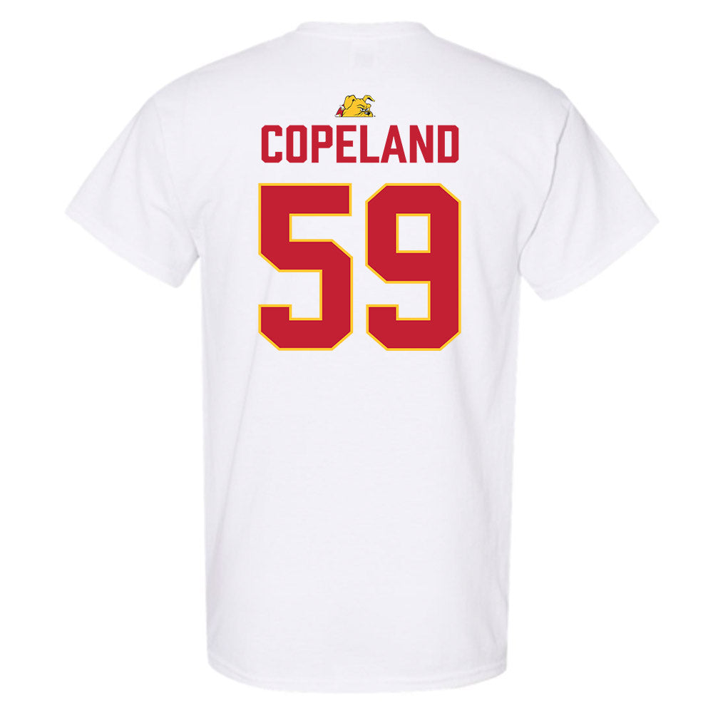 Ferris State - NCAA Football : Isiah Copeland - 5 years National Champions T-Shirt-1