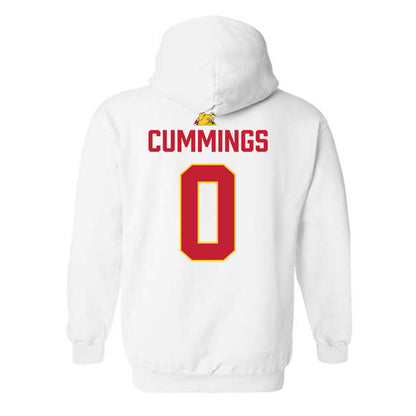 Ferris State - NCAA Football : Sam Cummings - 5 years National Champions Hooded Sweatshirt-1