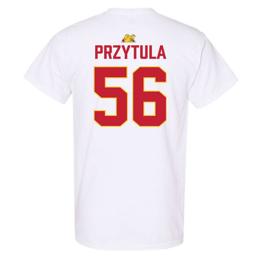 Ferris State - NCAA Football : Ben Przytula - 5 years National Champions T-Shirt-1