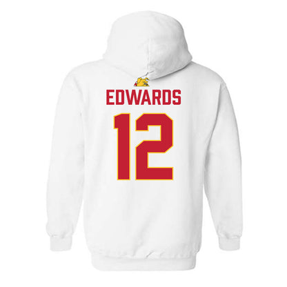 Ferris State - NCAA Football : Michael Edwards - 5 years National Champions Hooded Sweatshirt-1