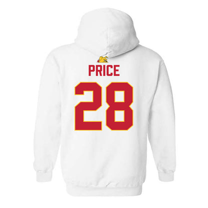 Ferris State - NCAA Football : Jakob Price - 5 years National Champions Hooded Sweatshirt-1