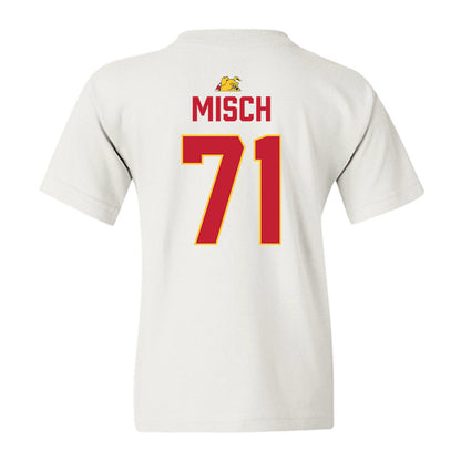 Ferris State - NCAA Football : Matthew Misch - 5 years National Champions Youth T-Shirt-1