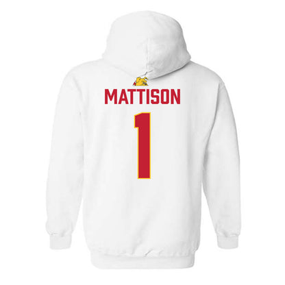 Ferris State - NCAA Football : Gyasi Mattison - 5 years National Champions Hooded Sweatshirt-1
