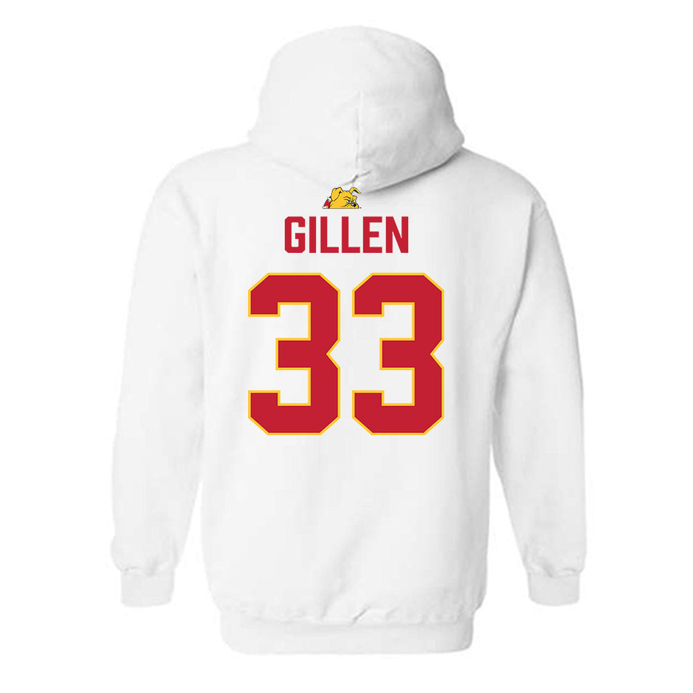 Ferris State - NCAA Football : Coties Gillen - 5 years National Champions Hooded Sweatshirt-1