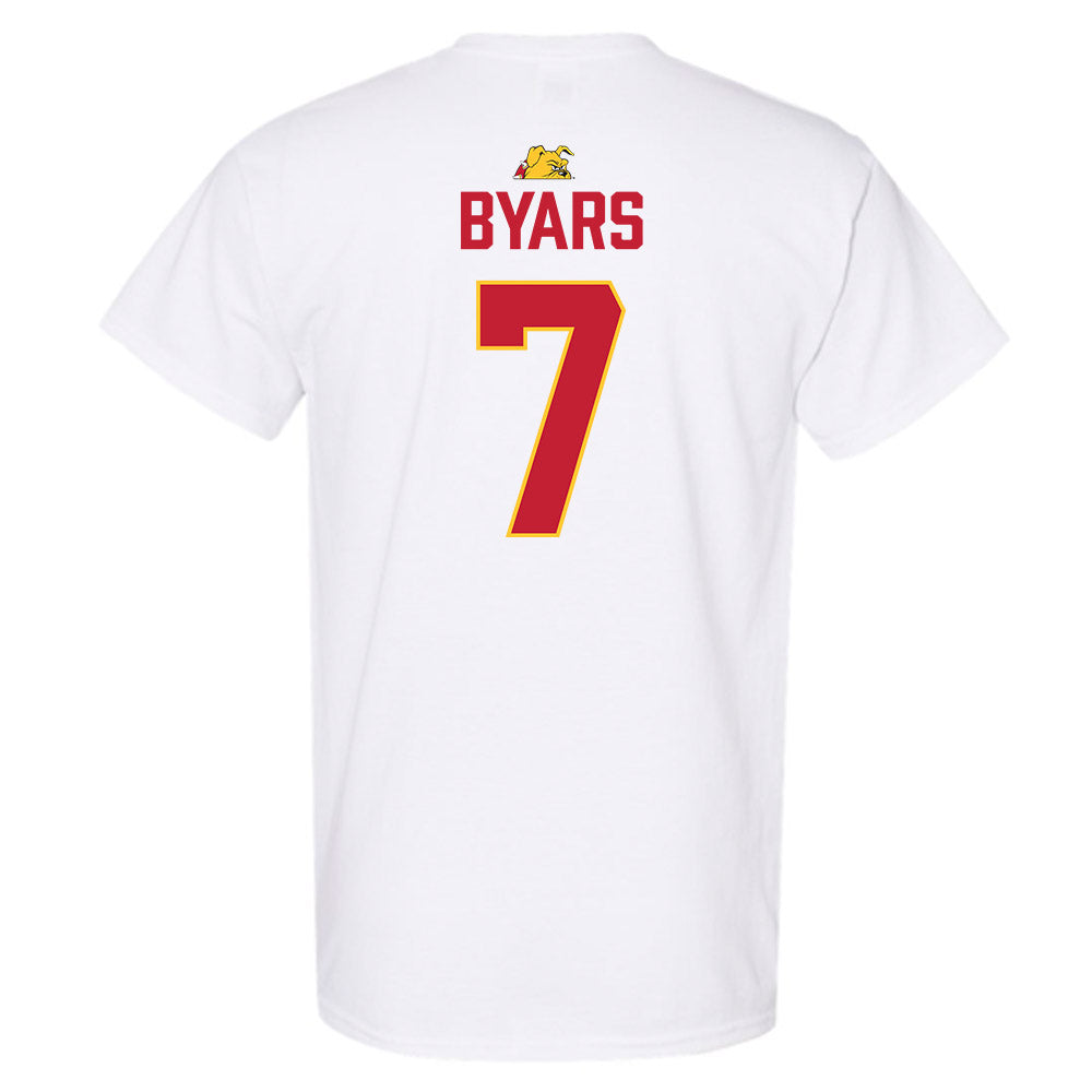 Ferris State - NCAA Football : Zay Byars - 5 years National Champions T-Shirt-1