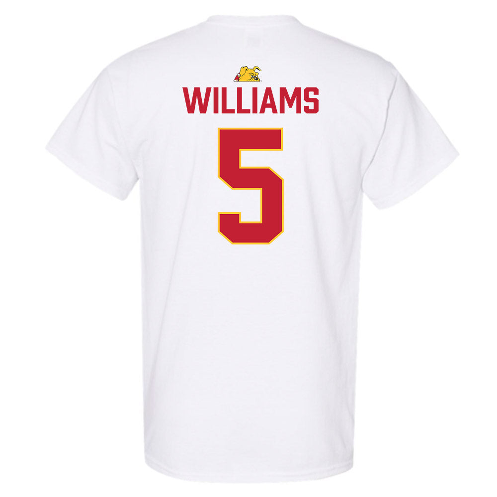 Ferris State - NCAA Football : Jason Williams - 5 years National Champions T-Shirt-1