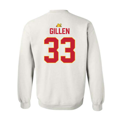 Ferris State - NCAA Football : Coties Gillen - 5 years National Champions Crewneck Sweatshirt-1