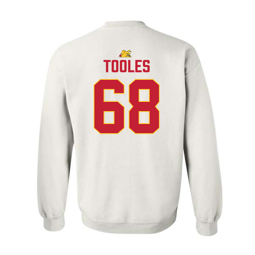 Ferris State - NCAA Football : Jordan Tooles - 5 years National Champions Crewneck Sweatshirt-1