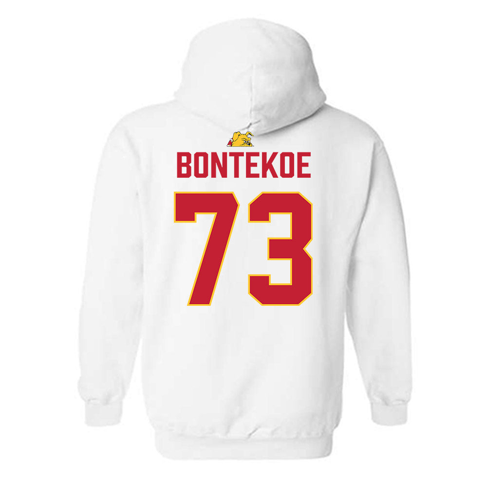 Ferris State - NCAA Football : Mack Bontekoe - 5 years National Champions Hooded Sweatshirt-1