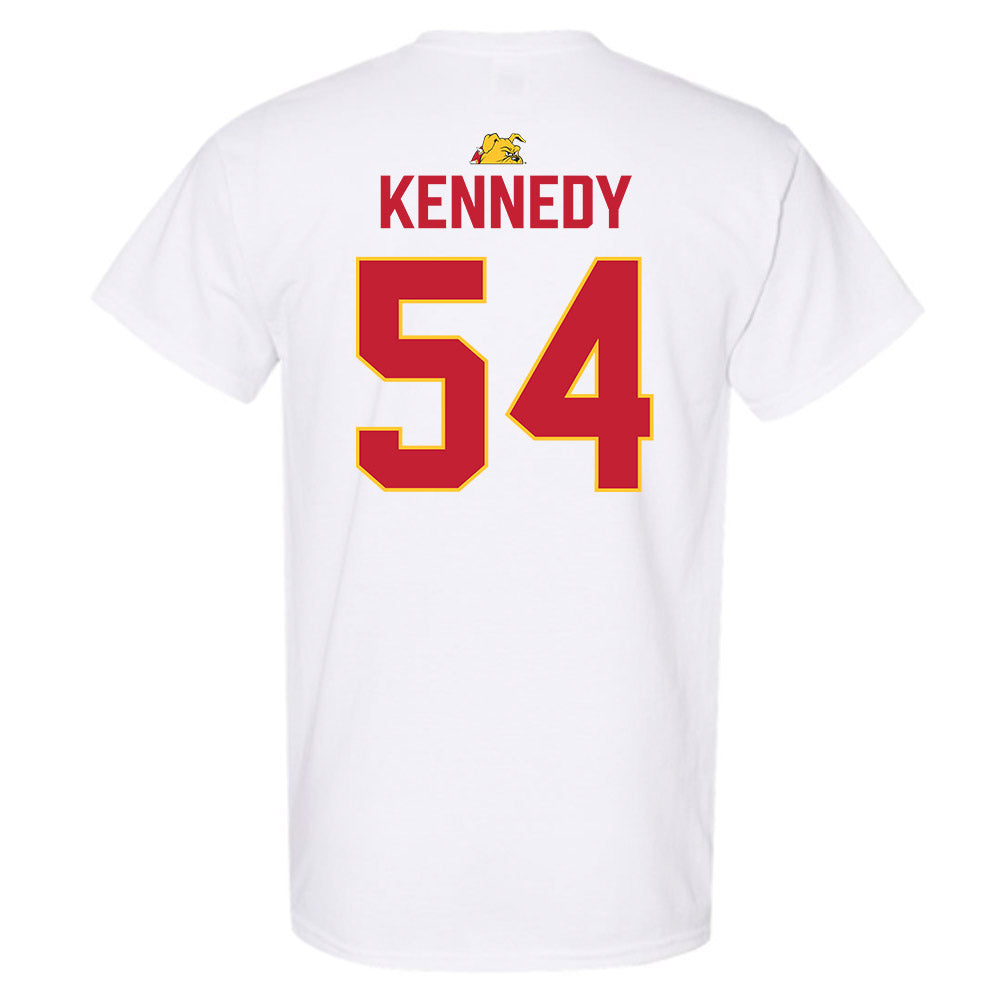 Ferris State - NCAA Football : Jshawn Kennedy - 5 years National Champions T-Shirt-1