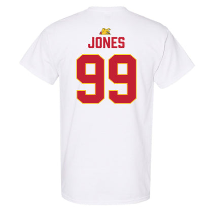 Ferris State - NCAA Football : markee jones - 5 years National Champions T-Shirt-1