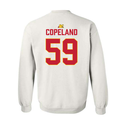 Ferris State - NCAA Football : Isiah Copeland - 5 years National Champions Crewneck Sweatshirt-1