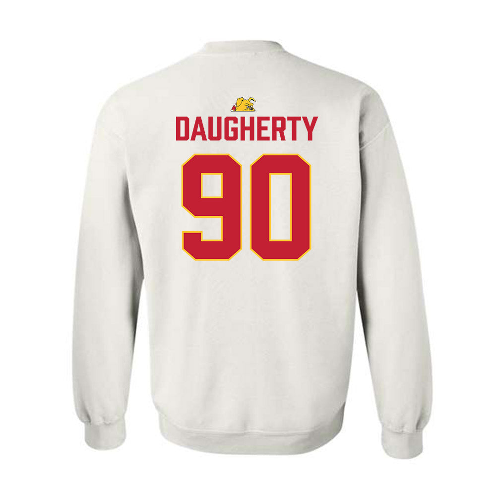 Ferris State - NCAA Football : Royce Daugherty - 5 years National Champions Crewneck Sweatshirt-1