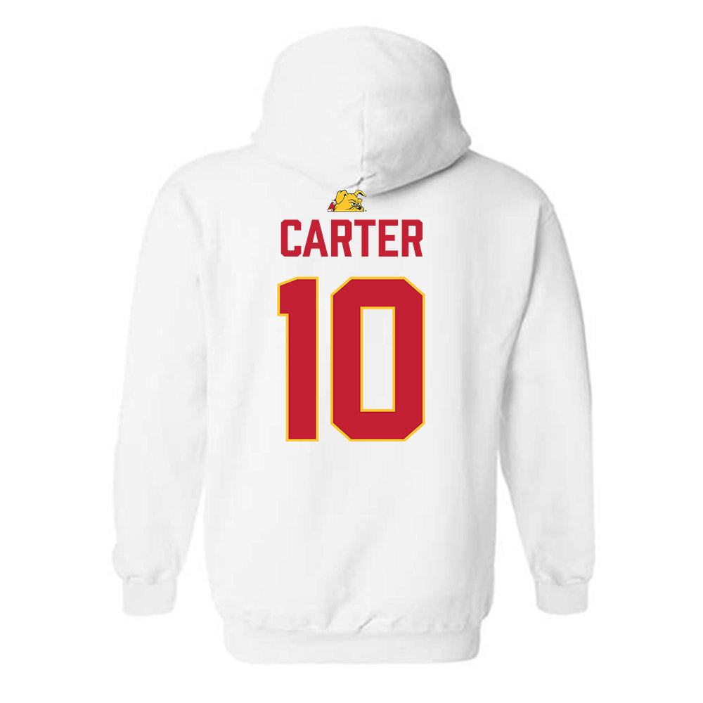 Ferris State - NCAA Football : Ralph carter Carter - 5 years National Champions Hooded Sweatshirt-1