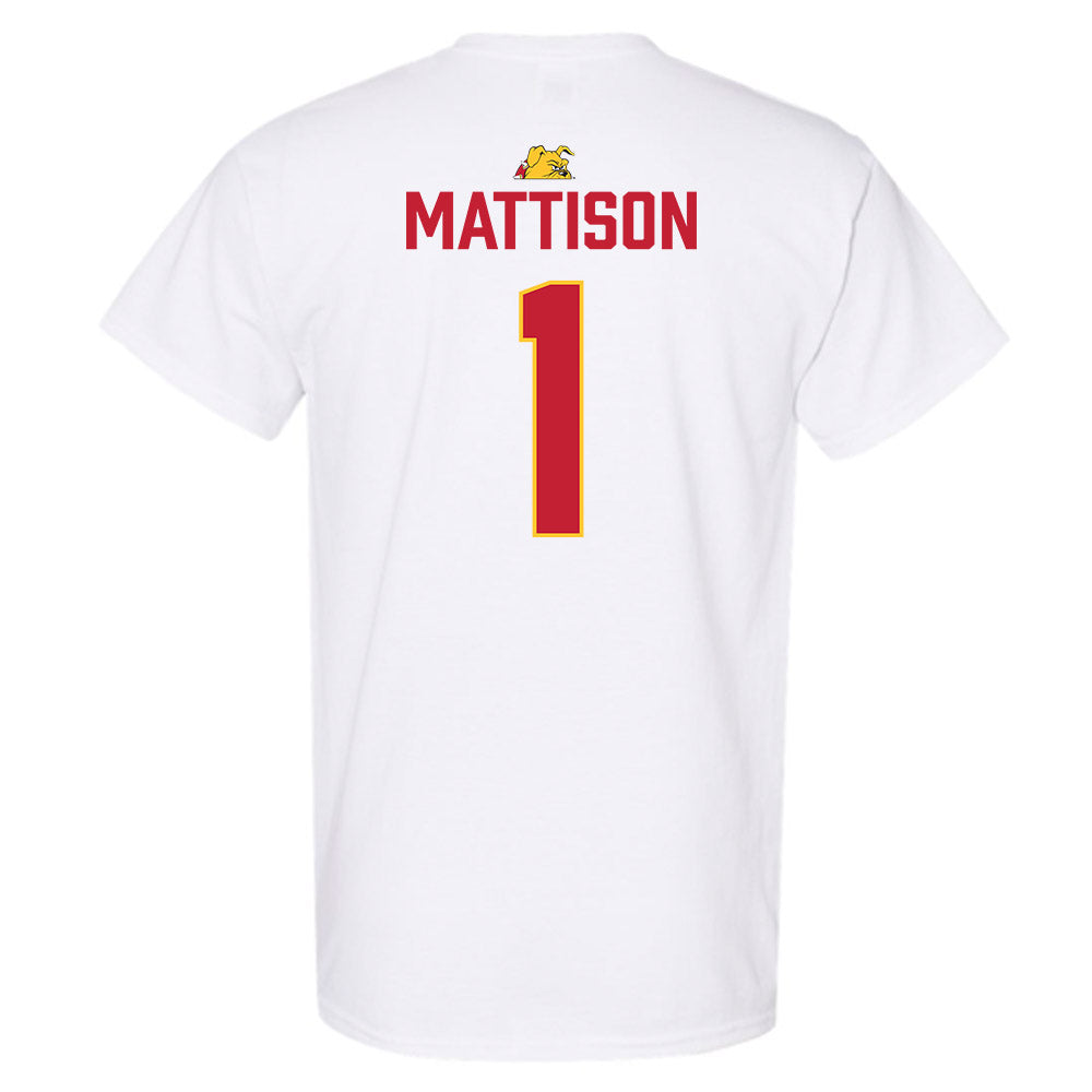 Ferris State - NCAA Football : Gyasi Mattison - 5 years National Champions T-Shirt-1