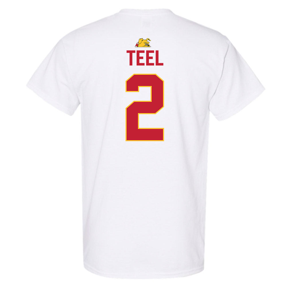 Ferris State - NCAA Football : Odell Teel - 5 years National Champions T-Shirt-1