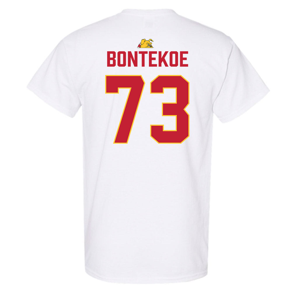Ferris State - NCAA Football : Mack Bontekoe - 5 years National Champions T-Shirt-1