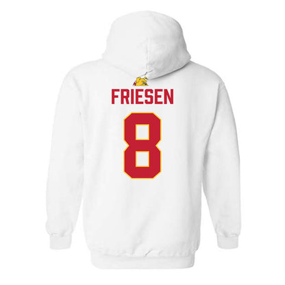 Ferris State - NCAA Football : Kade Friesen - 5 years National Champions Hooded Sweatshirt-1