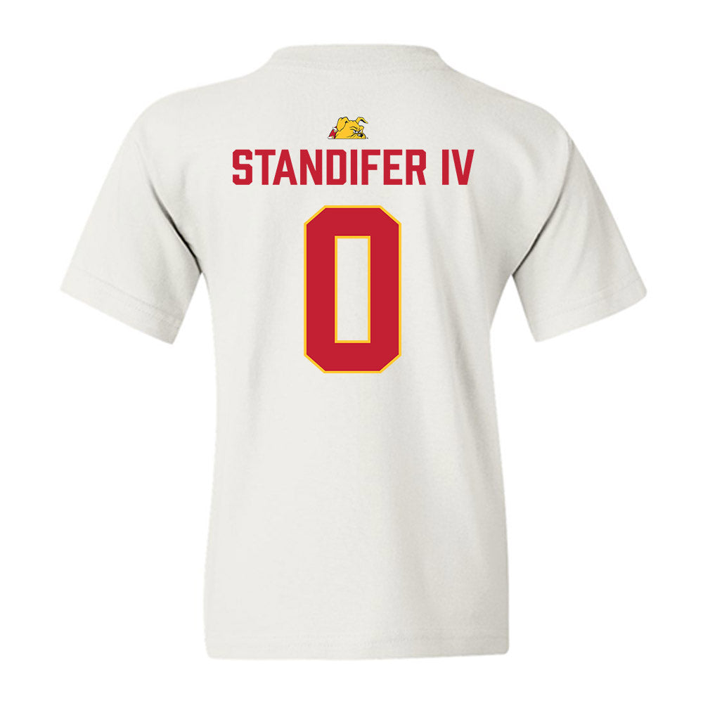 Ferris State - NCAA Football : Milton Standifer IV - 5 years National Champions Youth T-Shirt-1