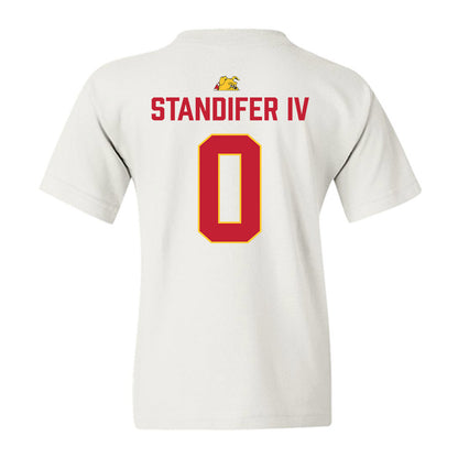 Ferris State - NCAA Football : Milton Standifer IV - 5 years National Champions Youth T-Shirt-1