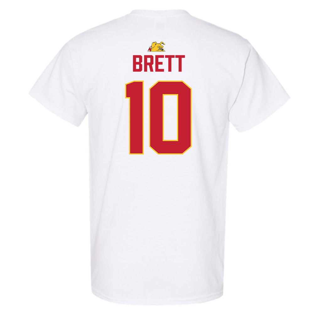 Ferris State - NCAA Football : Taariik Brett - 5 years National Champions T-Shirt-1