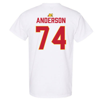 Ferris State - NCAA Football : Bobby Anderson - 5 years National Champions T-Shirt-1