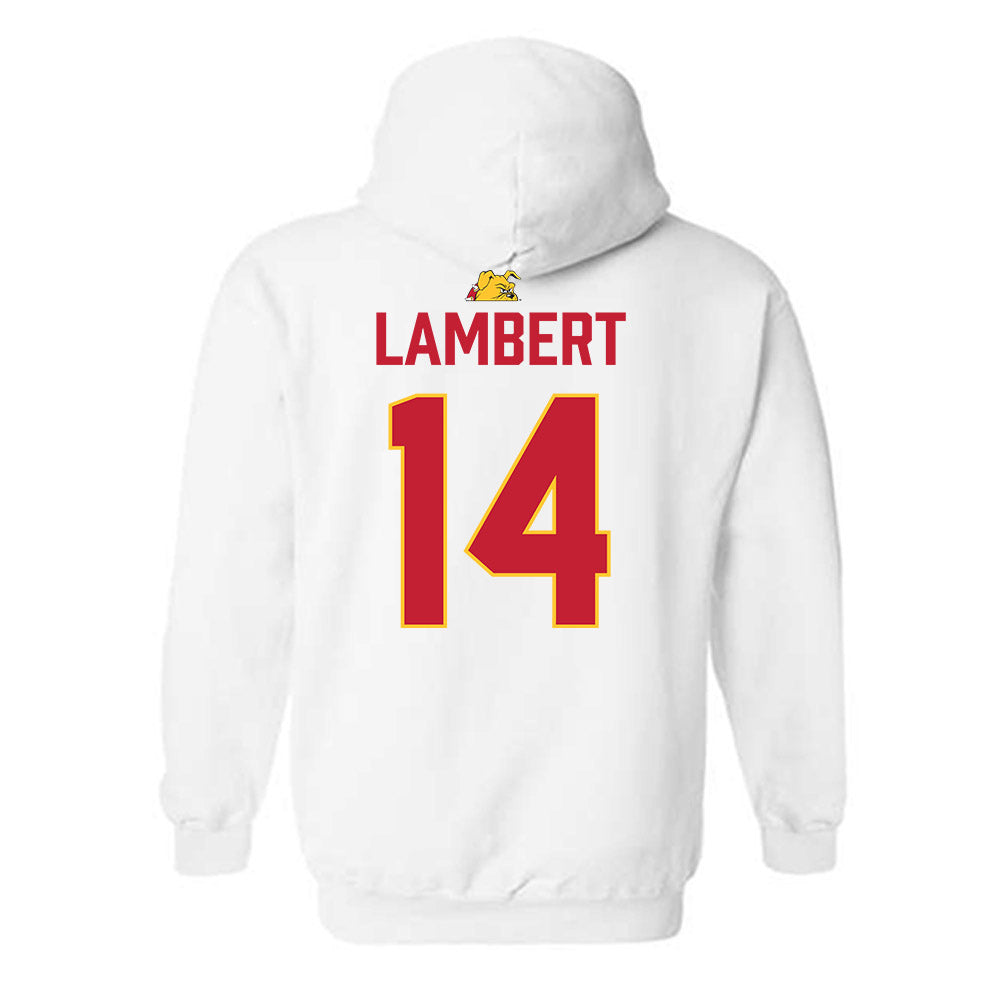 Ferris State - NCAA Football : Stanley Lambert - 5 years National Champions Hooded Sweatshirt-1