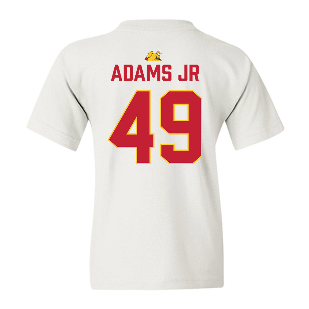 Ferris State - NCAA Football : Maurice Adams Jr - 5 years National Champions Youth T-Shirt-1