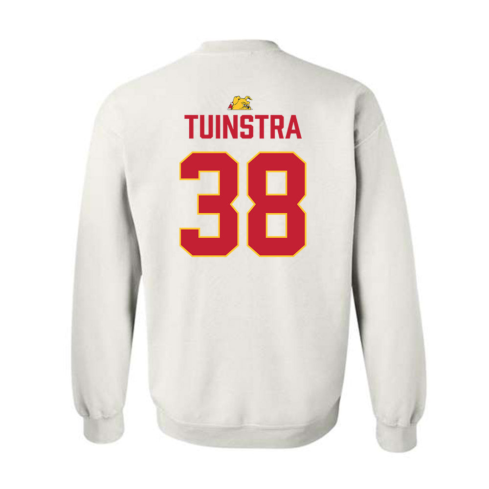 Ferris State - NCAA Football : Levi Tuinstra - 5 years National Champions Crewneck Sweatshirt-1