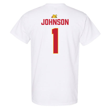 Ferris State - NCAA Football : Jalen Johnson - 5 years National Champions T-Shirt-1