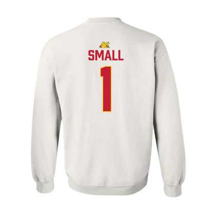 Ferris State - NCAA Football : Deion Small - 5 years National Champions Crewneck Sweatshirt-1