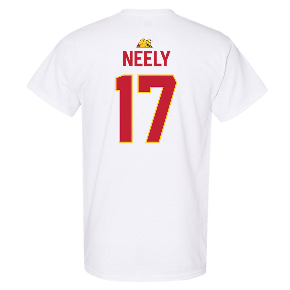 Ferris State - NCAA Football : Dakari Neely - 5 years National Champions T-Shirt-1