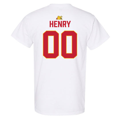 Ferris State - NCAA Football : Harkym Henry - 5 years National Champions T-Shirt-1