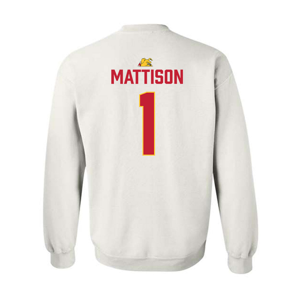 Ferris State - NCAA Football : Gyasi Mattison - 5 years National Champions Crewneck Sweatshirt-1