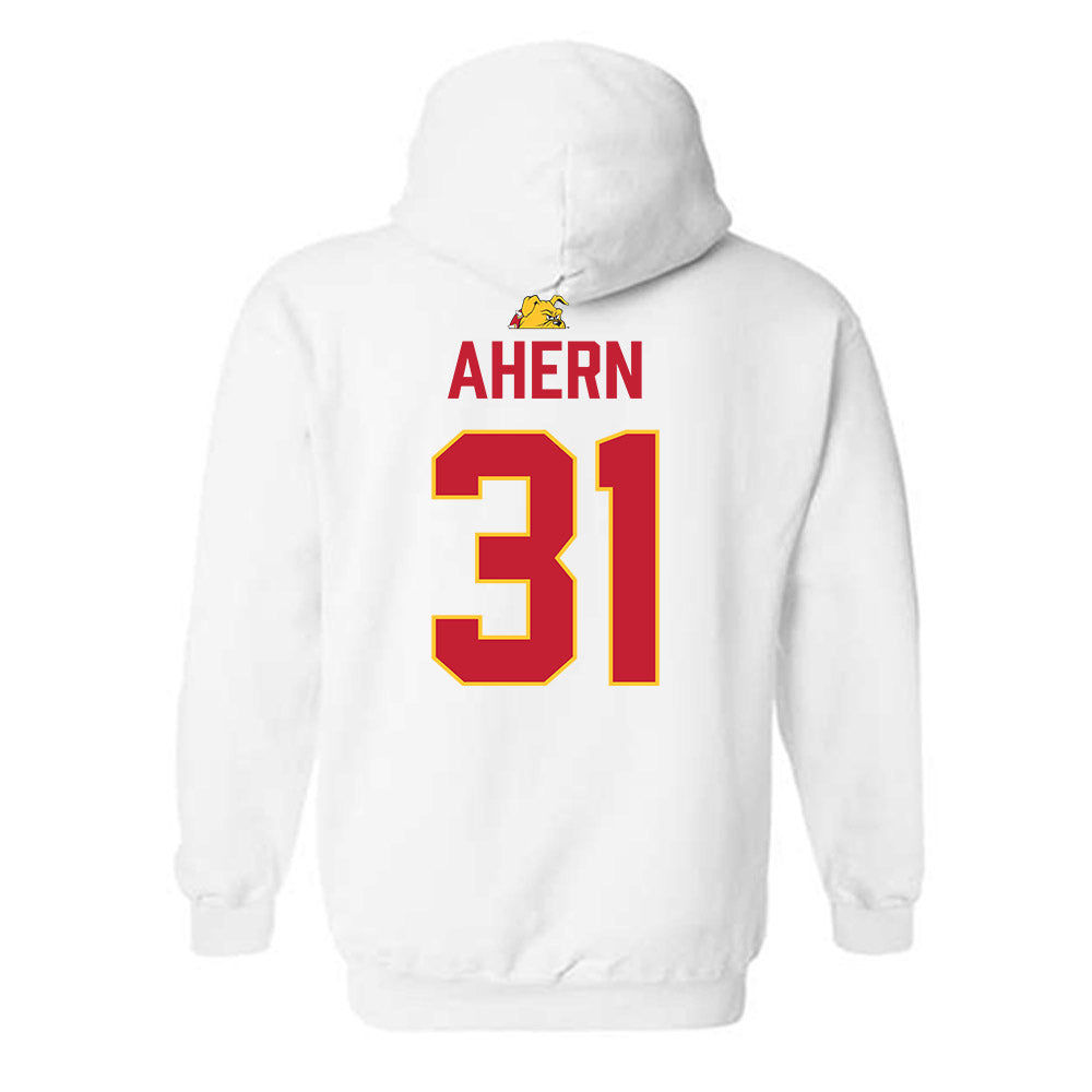 Ferris State - NCAA Football : Ryan Ahern - 5 years National Champions Hooded Sweatshirt-1