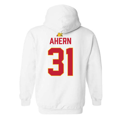 Ferris State - NCAA Football : Ryan Ahern - 5 years National Champions Hooded Sweatshirt-1