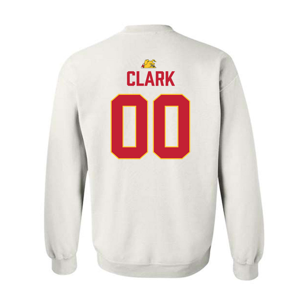 Ferris State - NCAA Football : Brayden Clark - 5 years National Champions Crewneck Sweatshirt-1