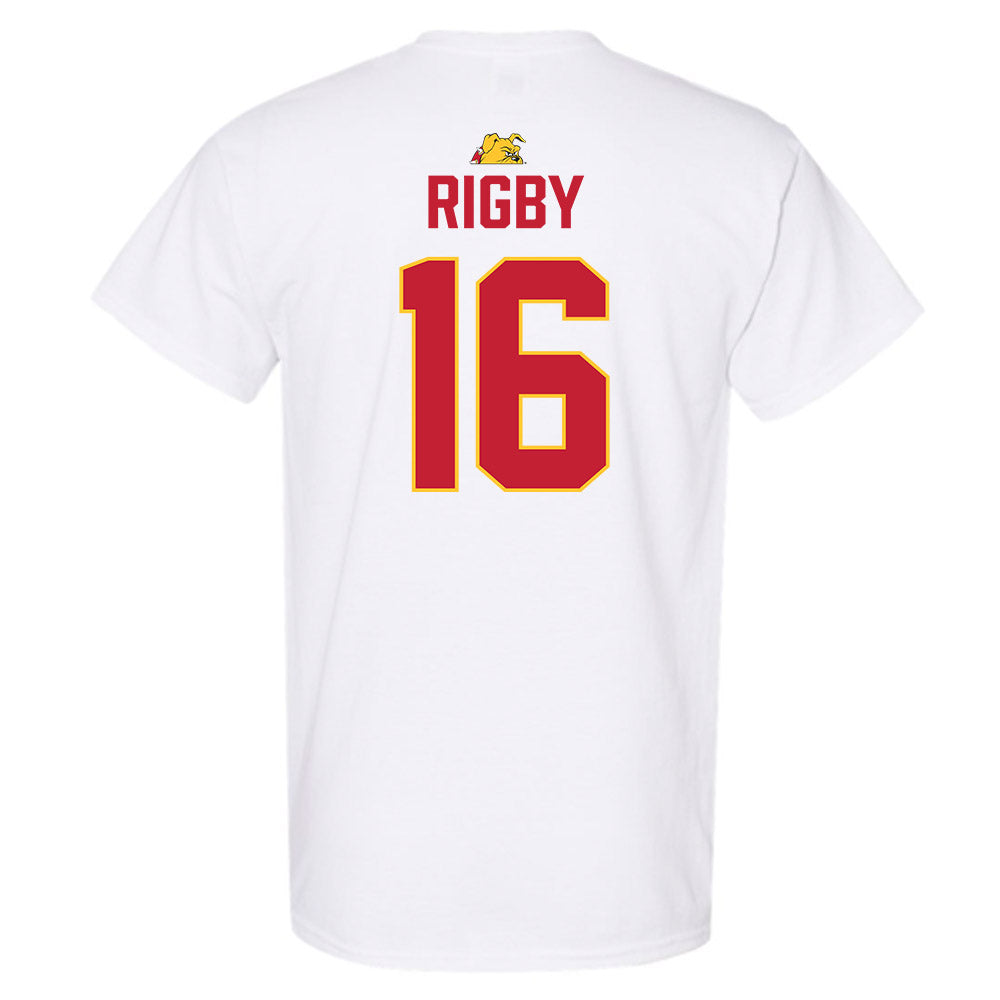 Ferris State - NCAA Football : Tre Rigby - 5 years National Champions T-Shirt-1