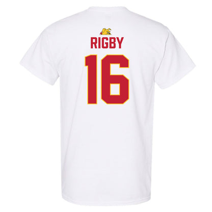 Ferris State - NCAA Football : Tre Rigby - 5 years National Champions T-Shirt-1