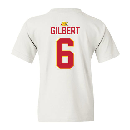 Ferris State - NCAA Football : James Gilbert - 5 years National Champions Youth T-Shirt-1