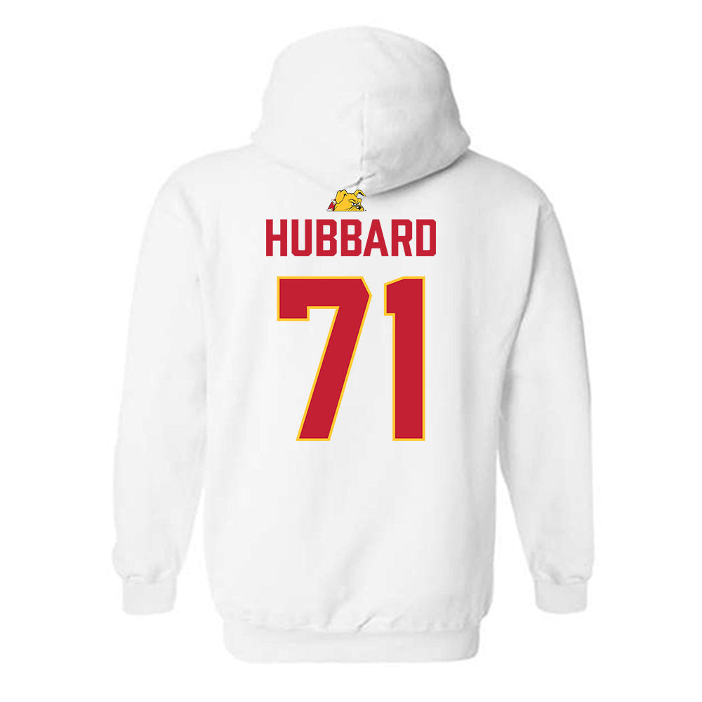 Ferris State - NCAA Football : Bubba Hubbard - 5 years National Champions Hooded Sweatshirt-1