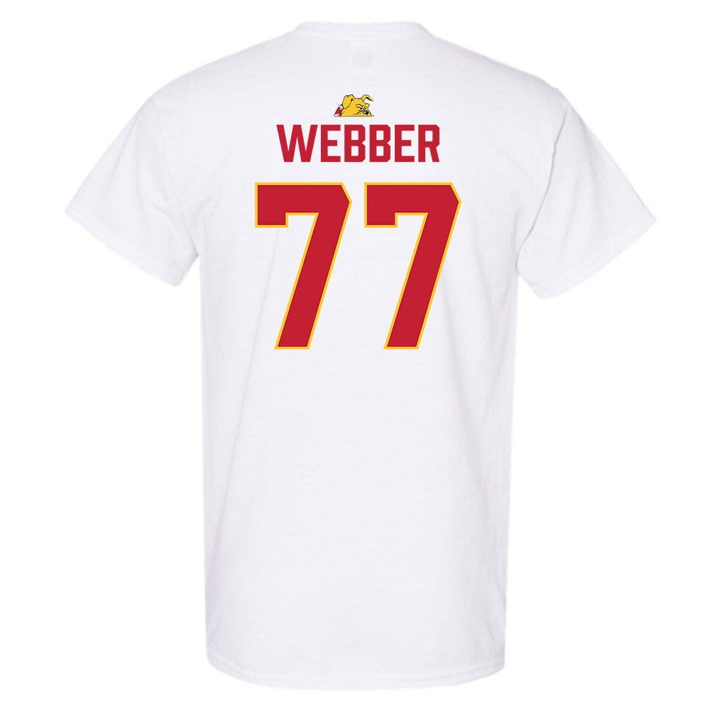 Ferris State - NCAA Football : Tyrone Webber - 5 years National Champions T-Shirt-1