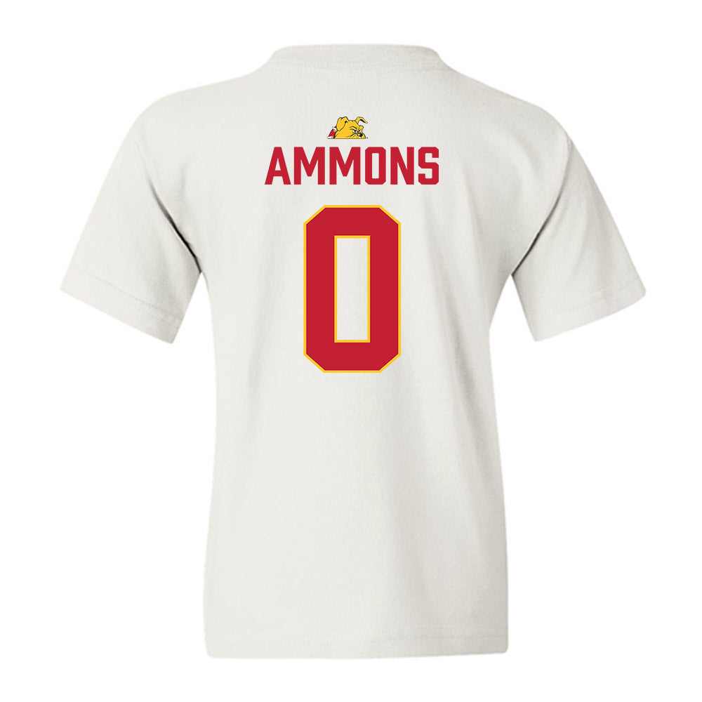 Ferris State - NCAA Football : Jaylon Ammons - 5 years National Champions Youth T-Shirt-1