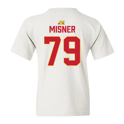 Ferris State - NCAA Football : Mike Misner - 5 years National Champions Youth T-Shirt-1