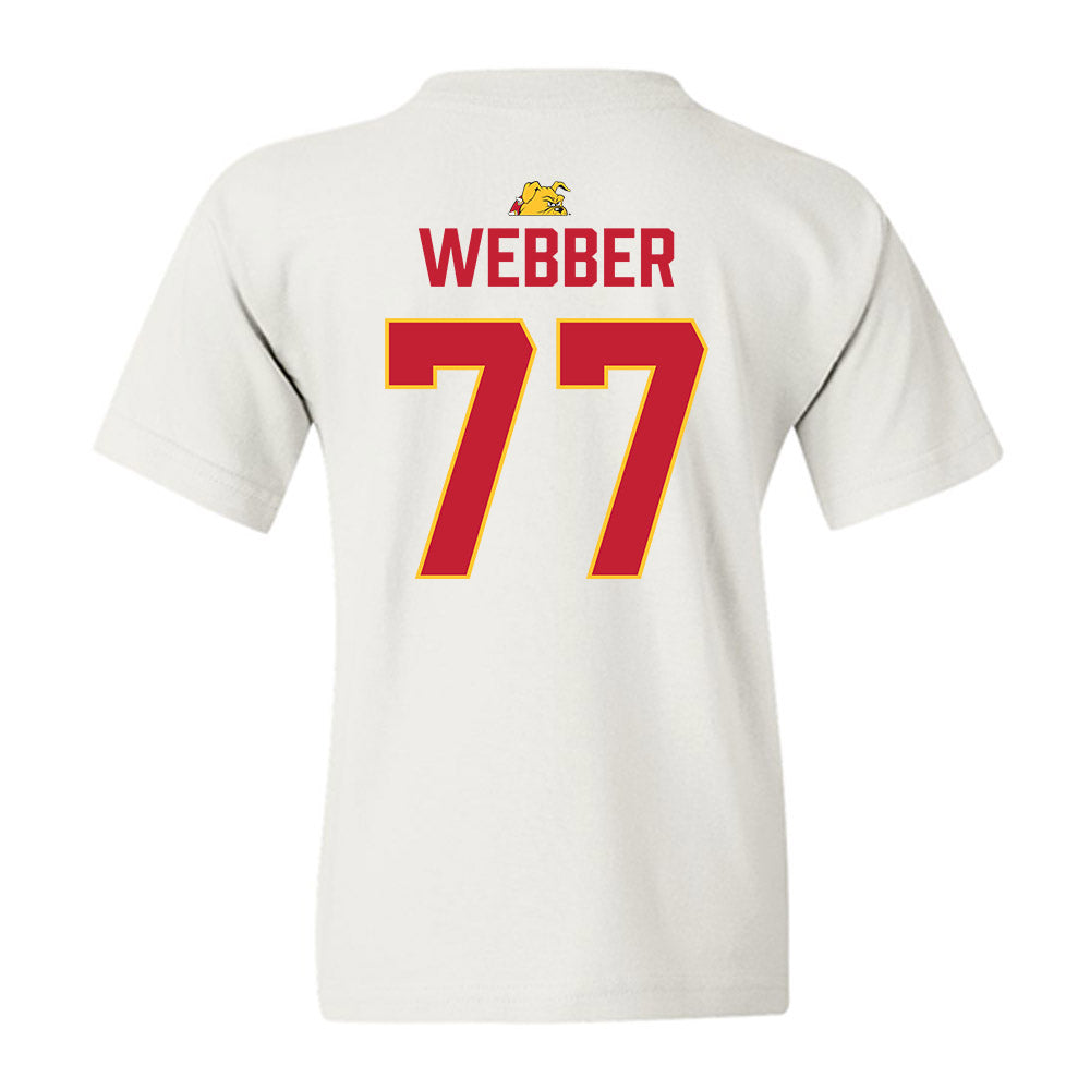 Ferris State - NCAA Football : Tyrone Webber - 5 years National Champions Youth T-Shirt-1