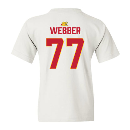 Ferris State - NCAA Football : Tyrone Webber - 5 years National Champions Youth T-Shirt-1
