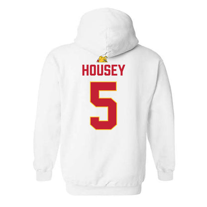 Ferris State - NCAA Football : Jeremiah Housey - 5 years National Champions Hooded Sweatshirt-1