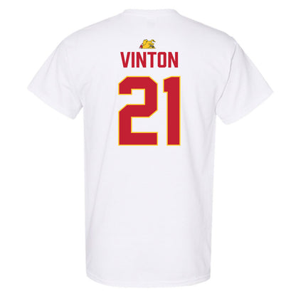 Ferris State - NCAA Football : Jaylen Vinton - 5 years National Champions T-Shirt-1