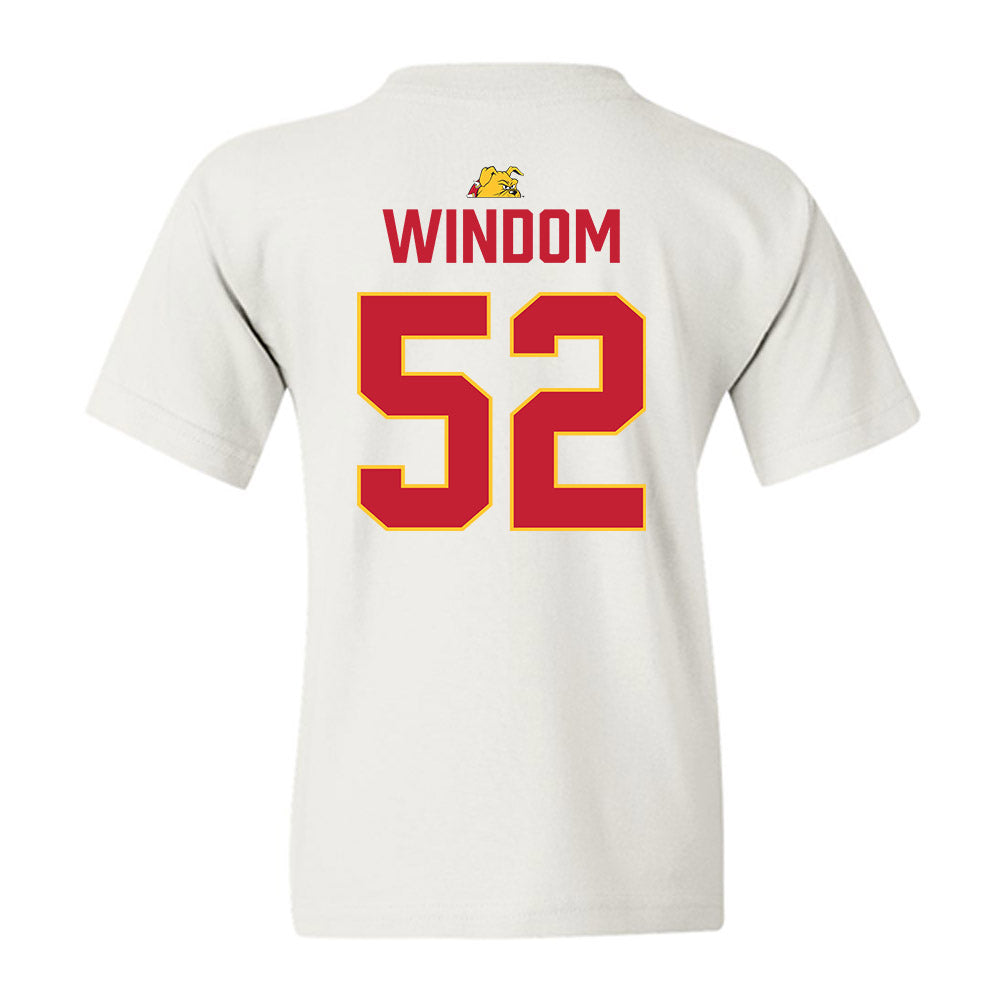Ferris State - NCAA Football : Jarvis Windom - 5 years National Champions Youth T-Shirt-1